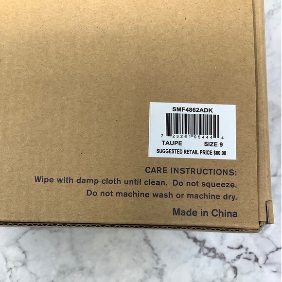 Dockers Mens 9 Taupe Rugged Wool Boot Slip-On Slippers Comfort Classy PALLET3-3 - Picture 6 of 7